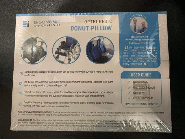 New Ergonomic Innovations Donut Pillow - photo 2