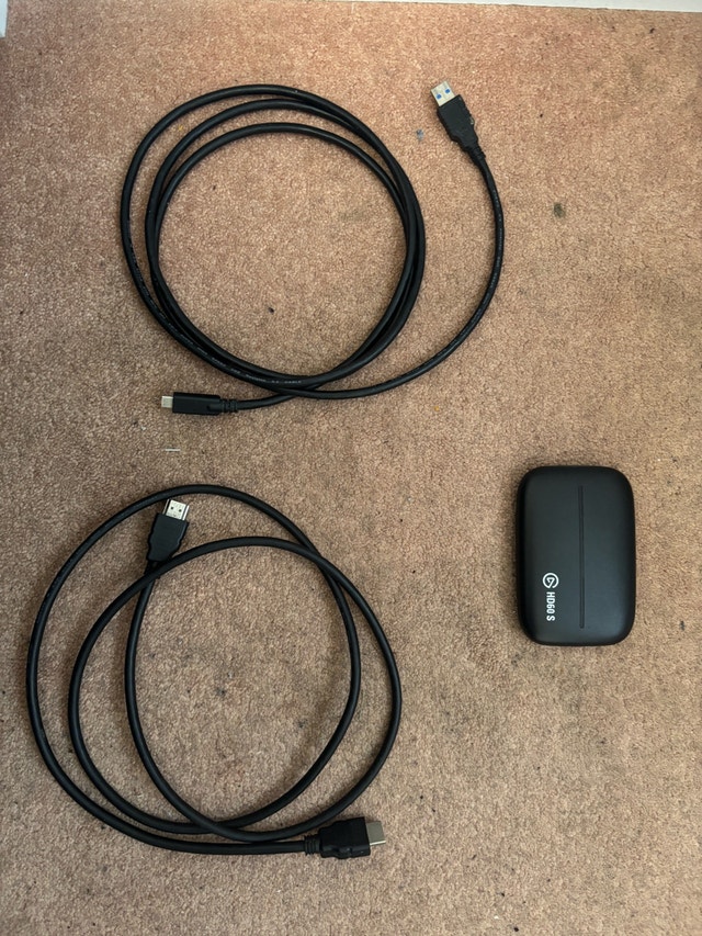 Elgato HD60S with Cables