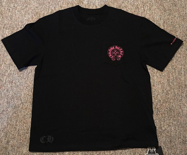 CH Style Pink Pocket Logo Tee