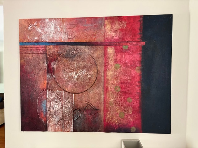 Large Abstract Canvas Wall Art – Modern Statement Piece