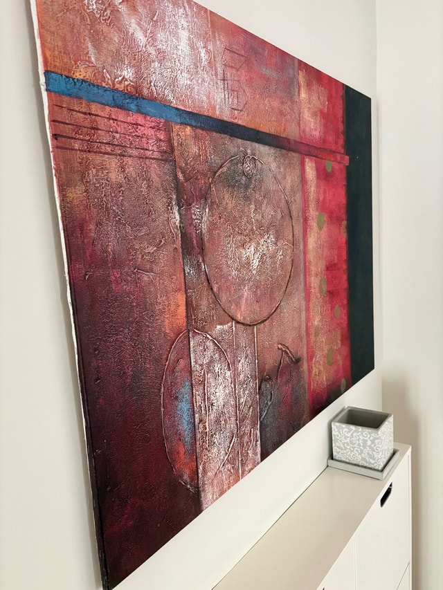 Large Abstract Canvas Wall Art – Modern Statement Piece - photo 2