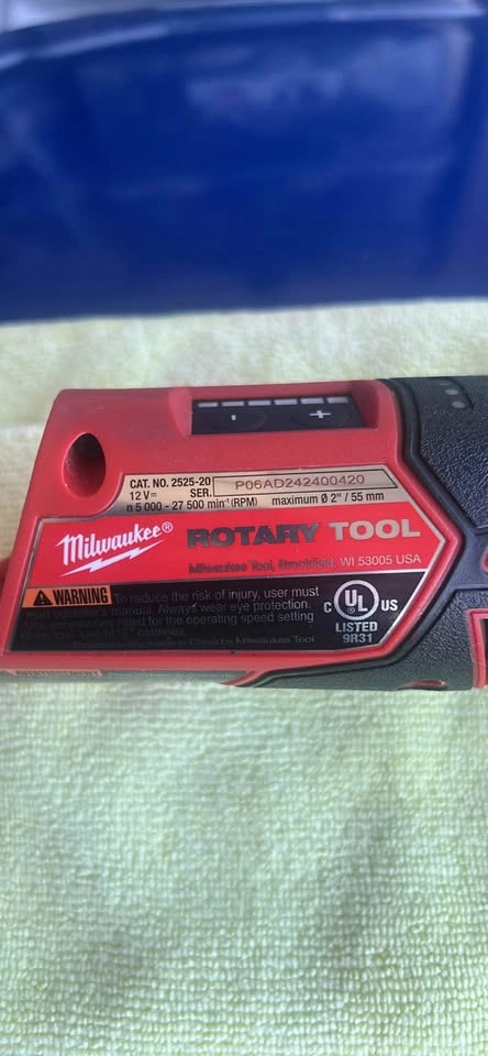 M12 Rotary Tool with new XC 3.0 battery - photo 5