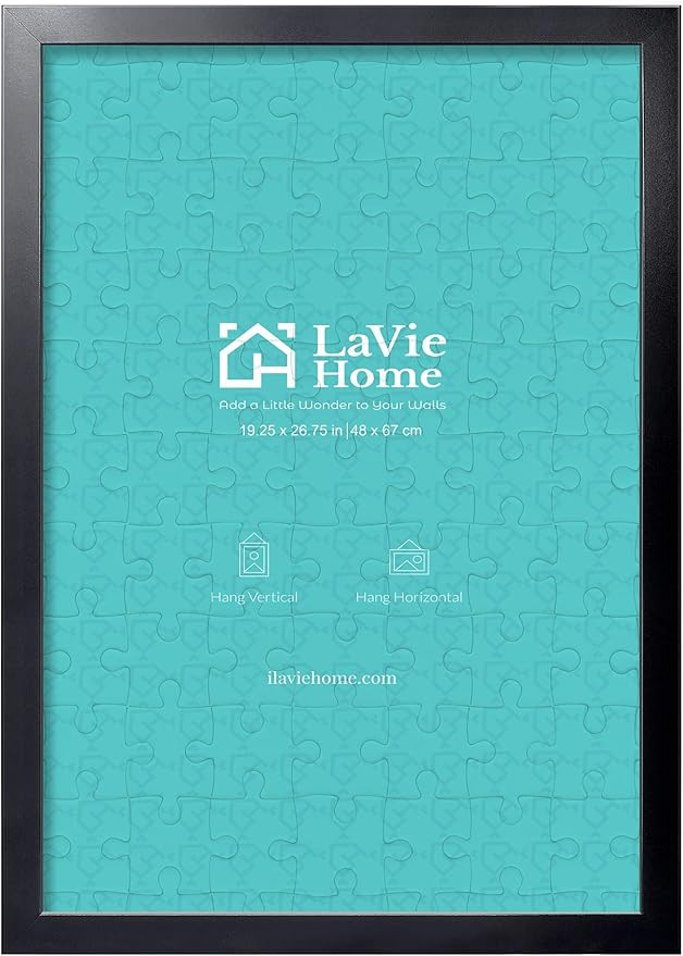 19.25" x 26.75" Black Picture Frame