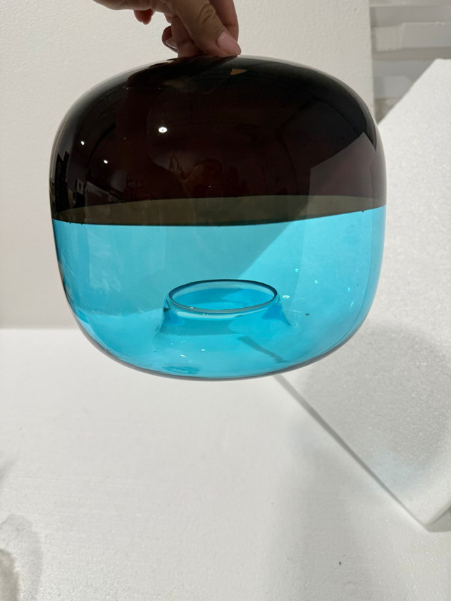 Vintage Industrial Pendant Light – Colorful Shade - photo 2