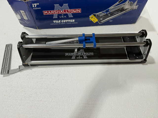 17" Marshalltown Tile Cutter – Professional Manual Cutter - photo 2