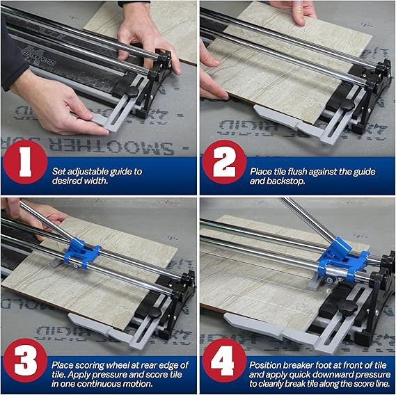 17" Marshalltown Tile Cutter – Professional Manual Cutter - photo 5