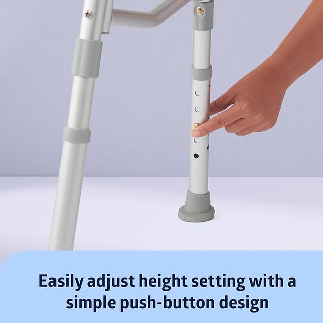 Medline Transfer Bench with Back - photo 5