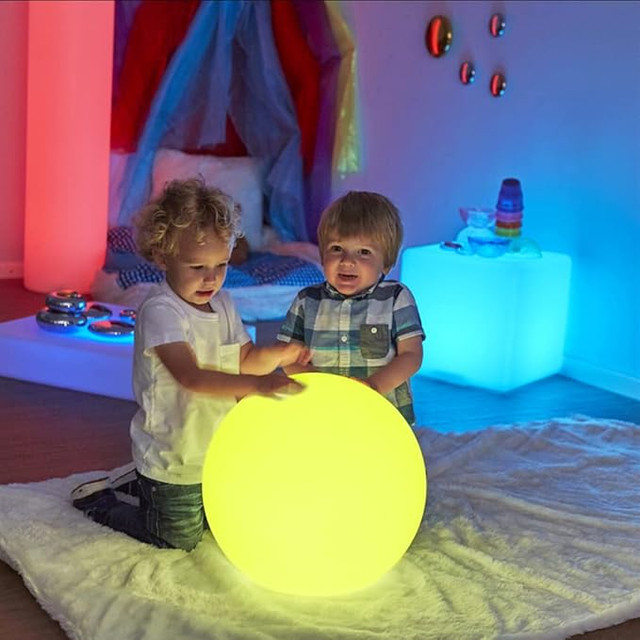 16" RGB LED Globe Light Outdoor/Indoor Color Changing Ball