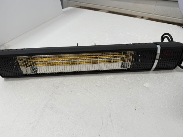 1500W Electric Patio Heater – Infrared, Remote, Wall New open - photo 5