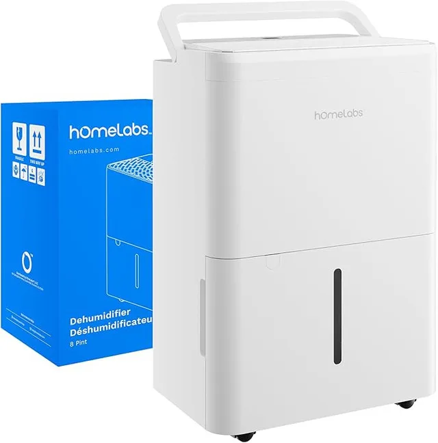 8 Pint Portable Wi-Fi Dehumidifier Compact Ultra Quiet thumbnail