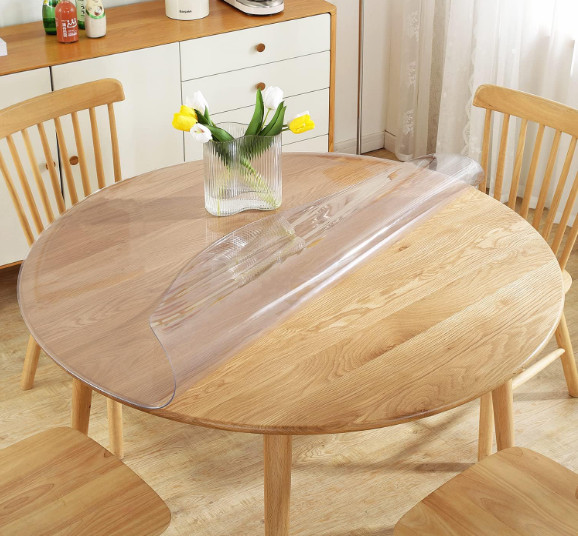 42” Clear Round Table Protector