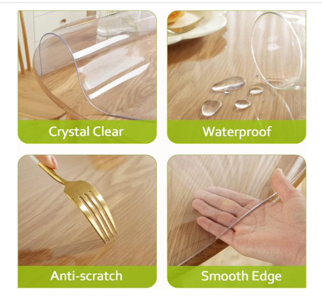 42” Clear Round Table Protector - photo 2