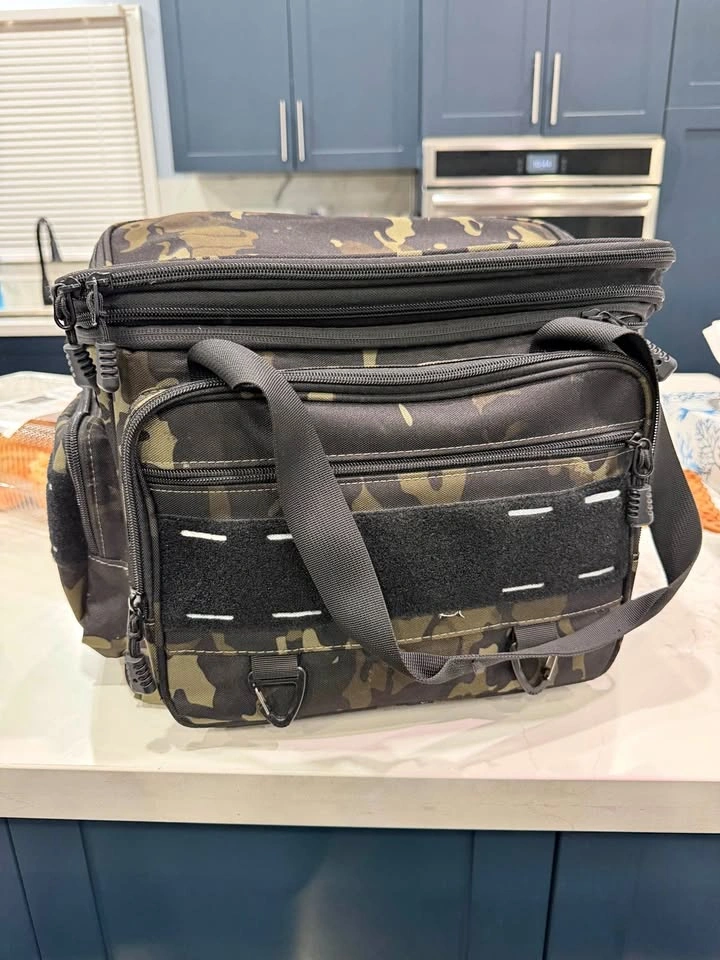 Camouflage Insulated Cooler Lunch Bag