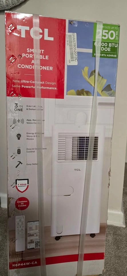 BRAND NEW TCL 6,000 BTU Portable Air Conditioner ⚽️ - photo 5