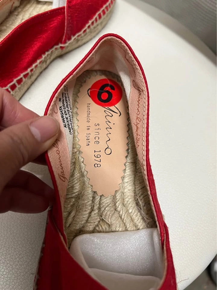 ⚽ Red Espadrille - photo 2