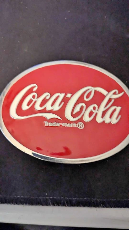 Brand New Never Used Vintage Coca-Cola GTO Belt Buckle