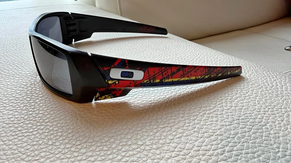 Rare Oakley Gascan Juan Pablo Montoya Signature Sunglasses