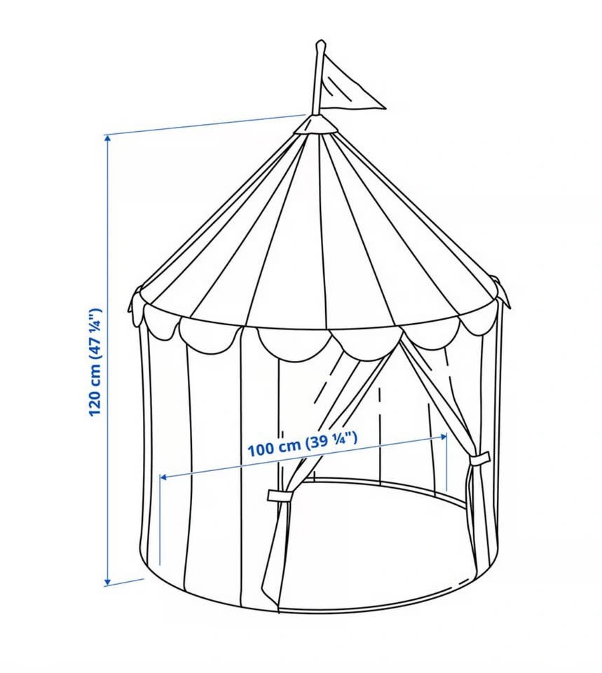 IKEA Foldable Circus Tent 🎪 - photo 2