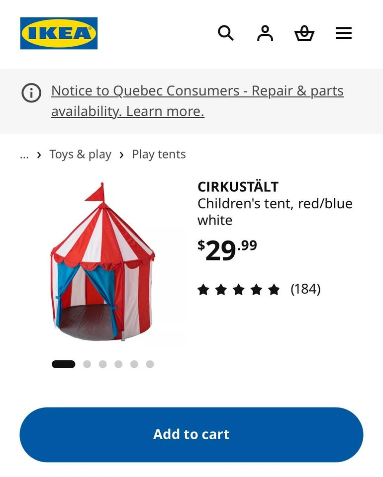 IKEA Foldable Circus Tent 🎪 - photo 3