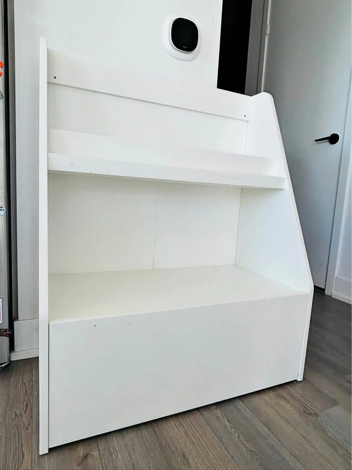 IKEA Kids Book Display with Storage