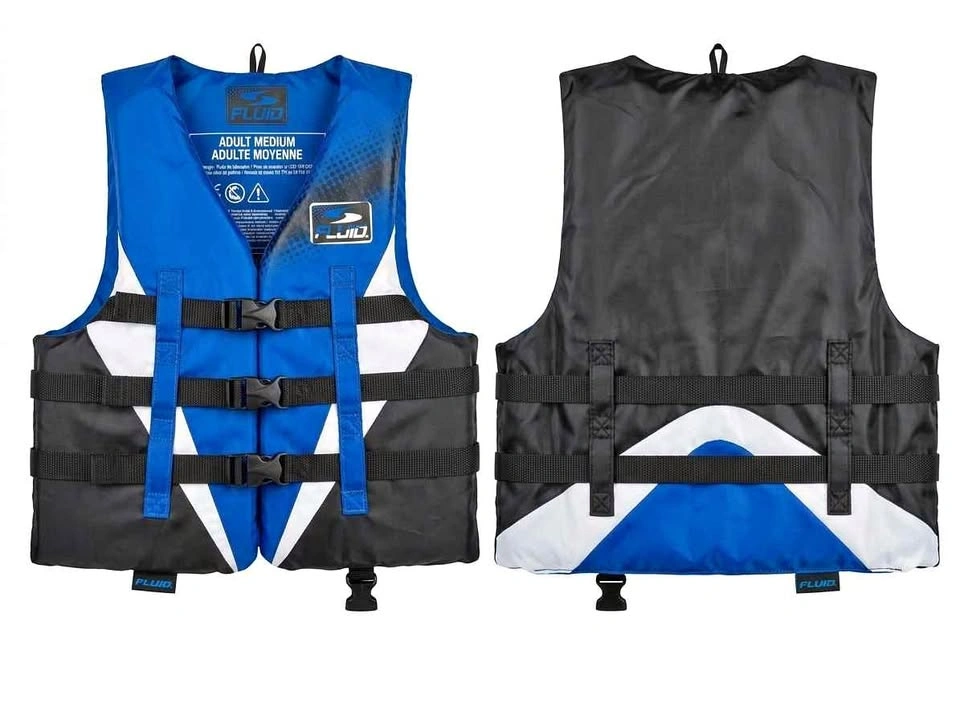 Fluid Brand Adult Life Vests (Medium and Large)
