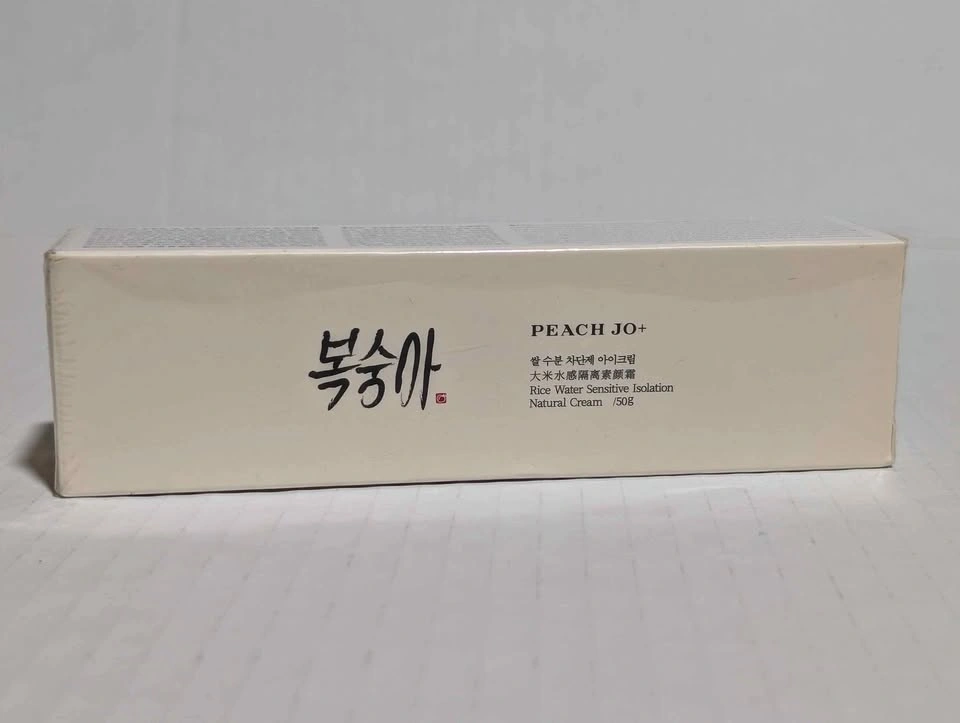 PEACH JO+ Rice Water Sensitive Isolation Natural Cream