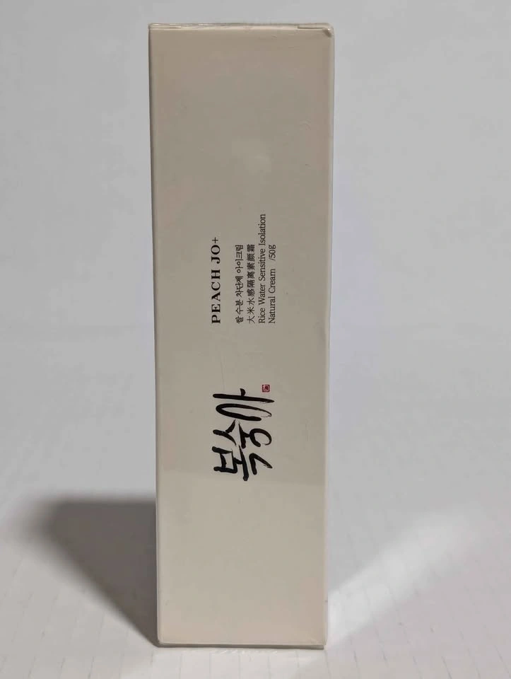 PEACH JO+ Rice Water Sensitive Isolation Natural Cream - photo 2