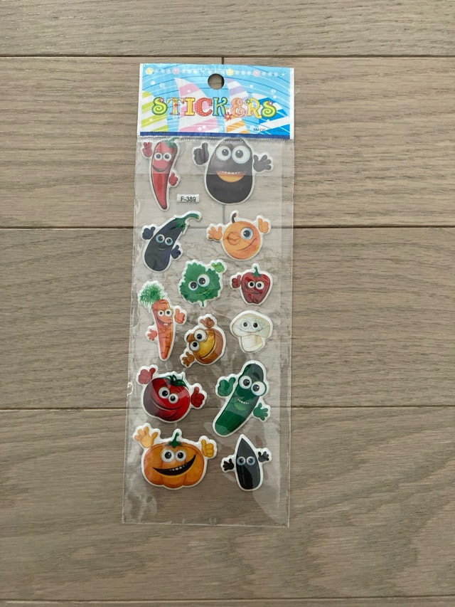 ⚽️Vegetable Sticker Sheet