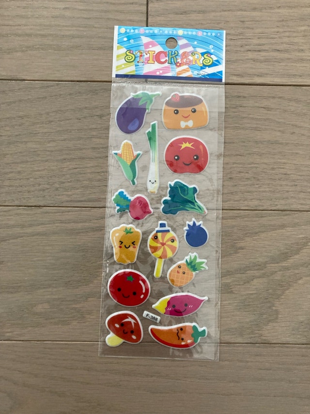 ⚽️Vegetable and Fruit Character Stickers