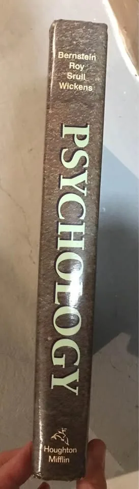 Psychology by Bernstein, Srull, Wickens, Roy. Hardcover image indicator(2)