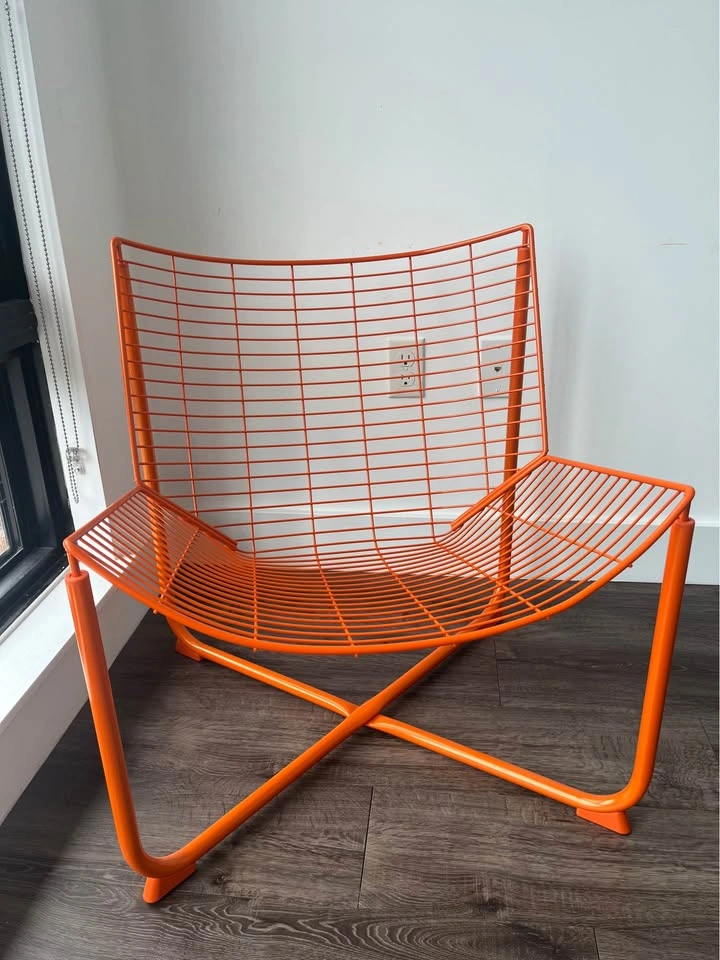 IKEA orange chair / armchair - photo 3