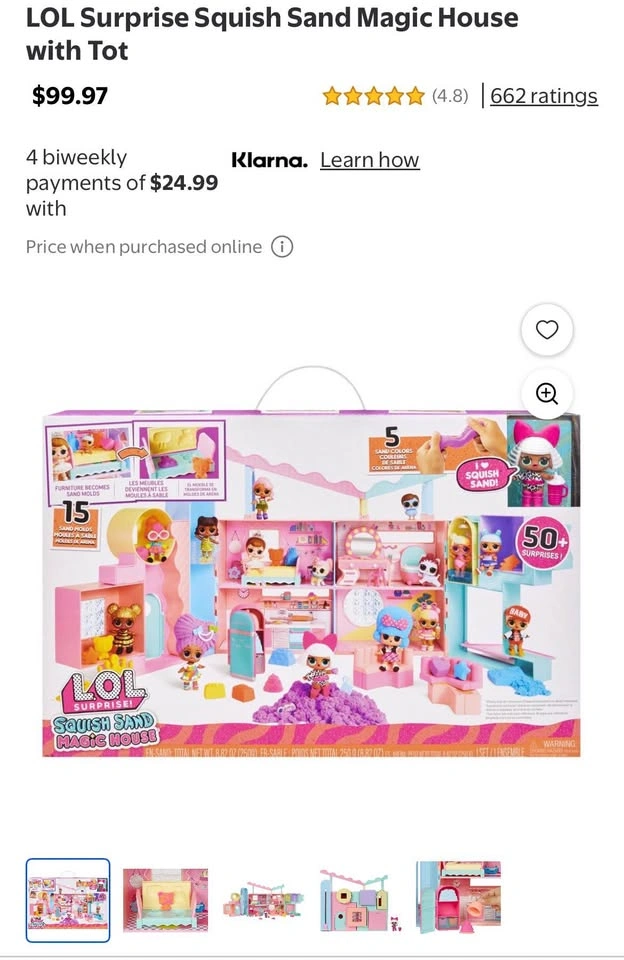 L.O.L. Surprise! Squish Sand Magic House - photo 3
