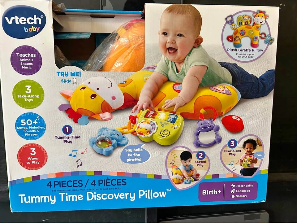 Vtech Baby tummy time discovery pillow