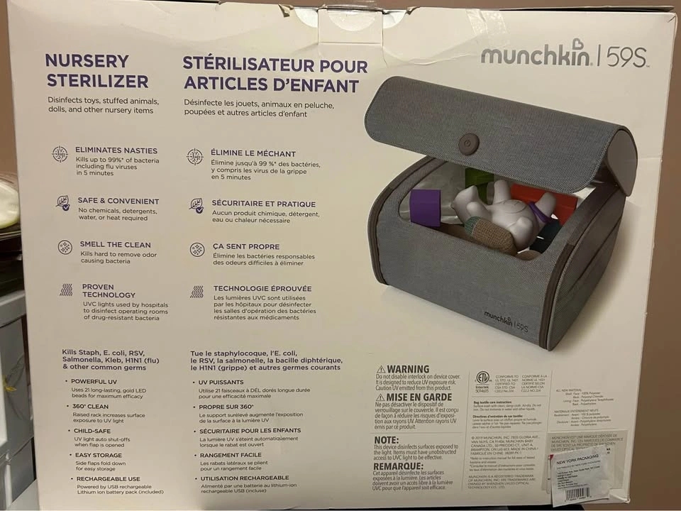 ⚽ munchkin® 59S™ UV Cleaning Bag/ Sterilizer - photo 2
