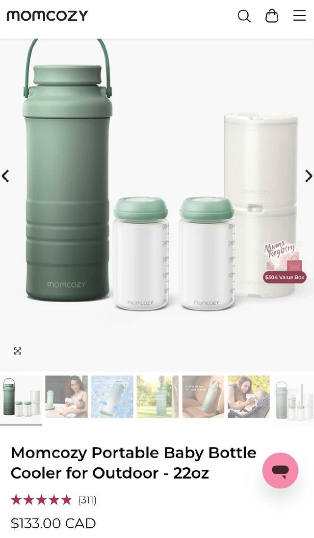 Momcozy double Portable Breast Milk Cooler
