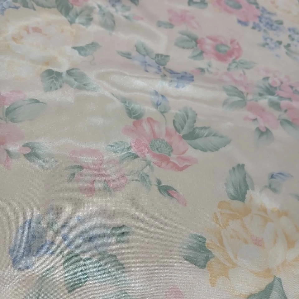 ⚽ Floral Satin Slip Dress - photo 3
