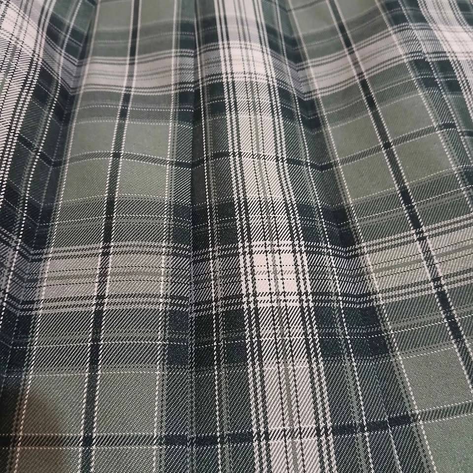 ⚽ Pink and Grey Plaid Pleated JK Skirt - photo 2