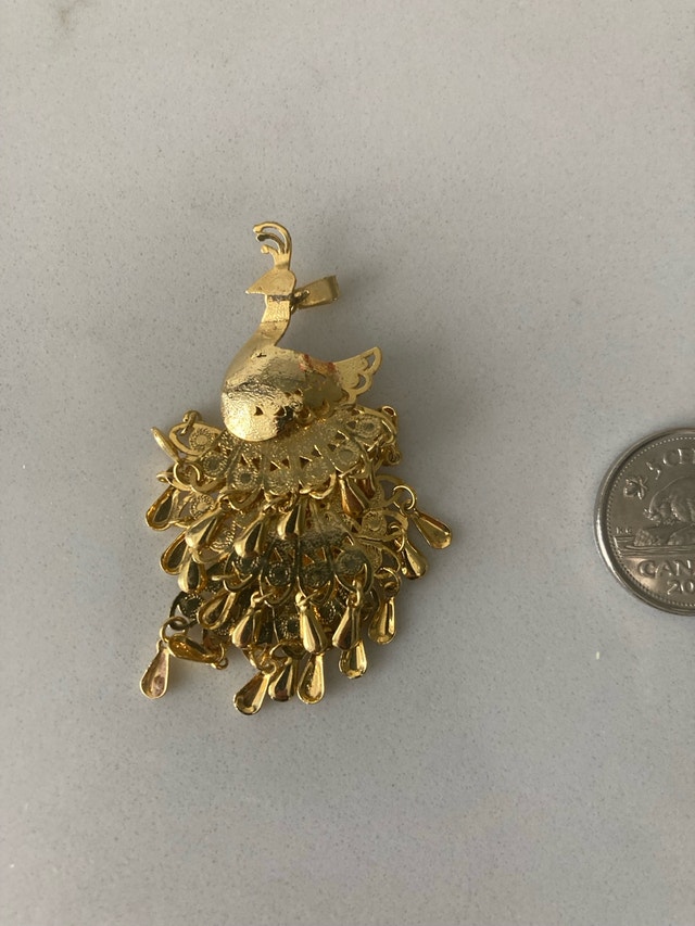 ⚽️Peacock Brooch