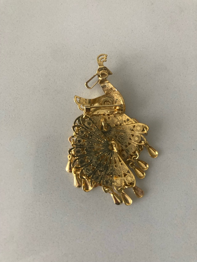 ⚽️Peacock Brooch - photo 2