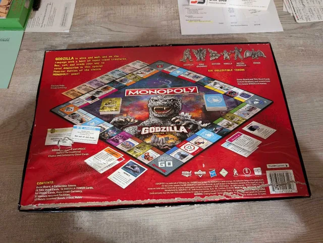 Godzilla Monopoly (READ DESCRIPTION) image indicator(2)