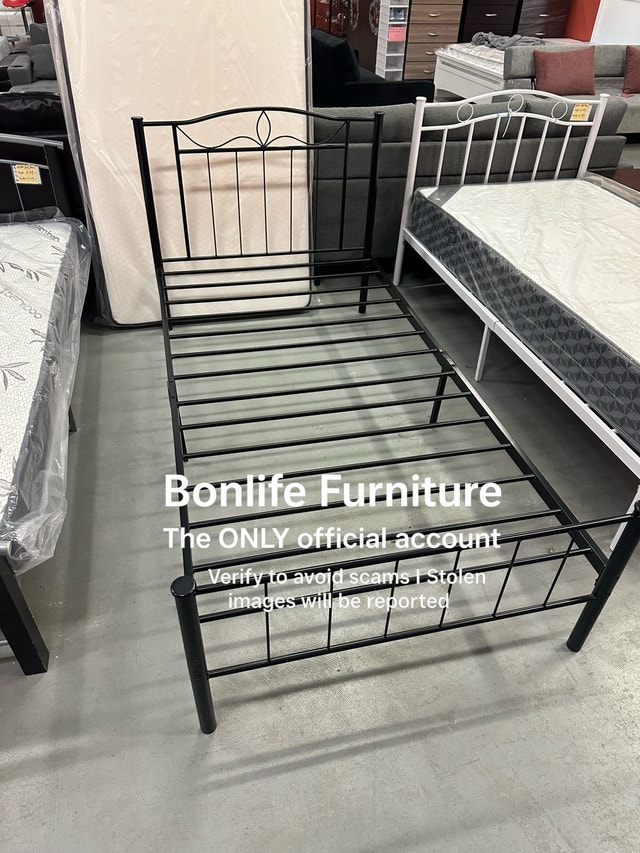 metal single bed frame on sale - photo 2