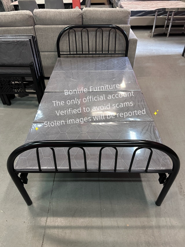 single folding bed frame on sale