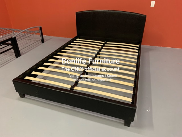 Double queen bed frame on sale