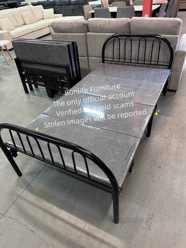 metal folding bed frame