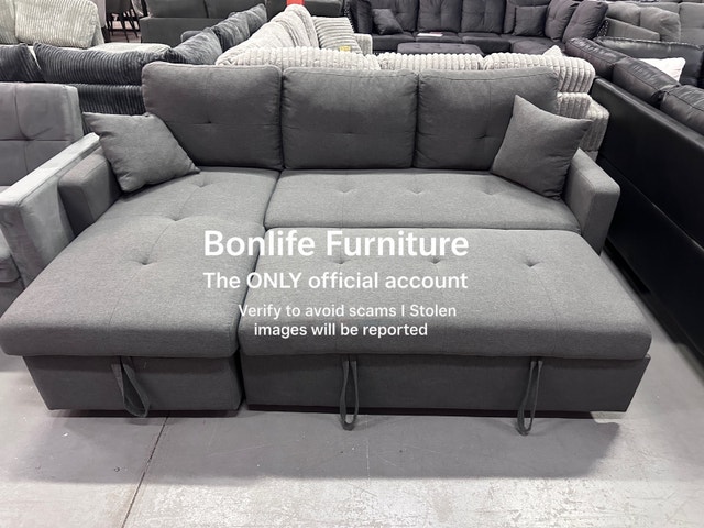 fabric sectional sofa bed on sale - photo 2