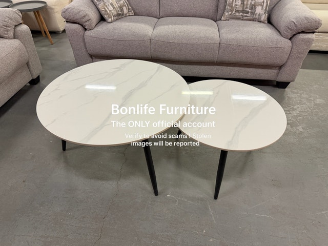 stone coffee table set