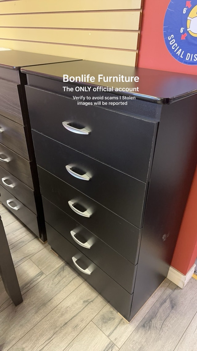 5 drawer chest on sale