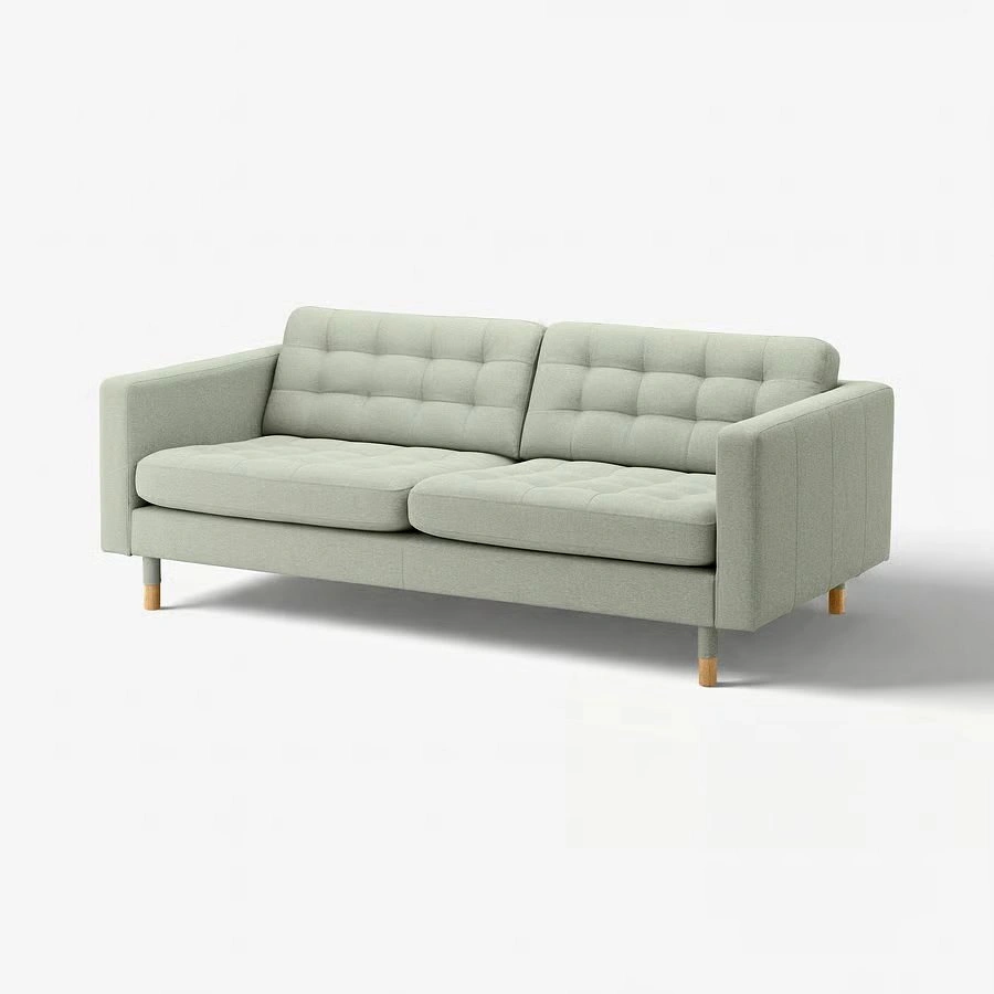 IKEA MORABO Sofa – 3 Seater – Light Green
