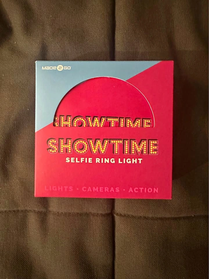 Made 2 Go showtime selfie ring light
