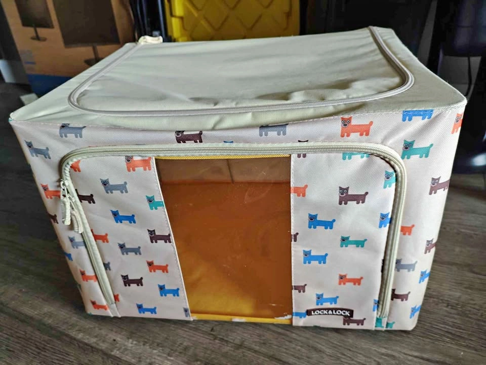 Lock & Lock foldable Fabric Storage Box